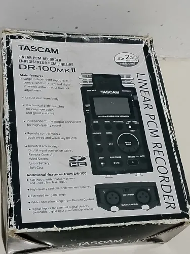 Gravador Tascam DR-100 MK 2