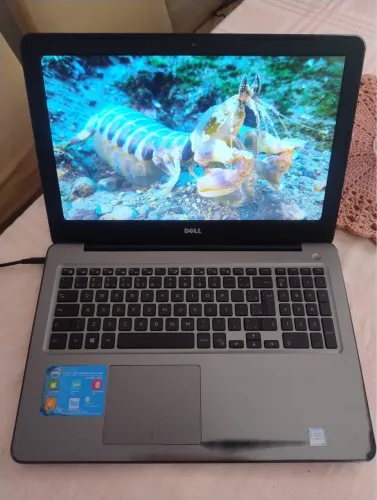 Notebook Dell gamer i7 sétima geração 8gb memória RAM ddr4 placa de vídeo 4gb e ssd