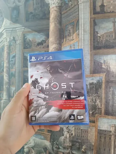 Ghost of Tsushima - Novo/Lacrado - Jogo para PS4 (Compatível com PS5)