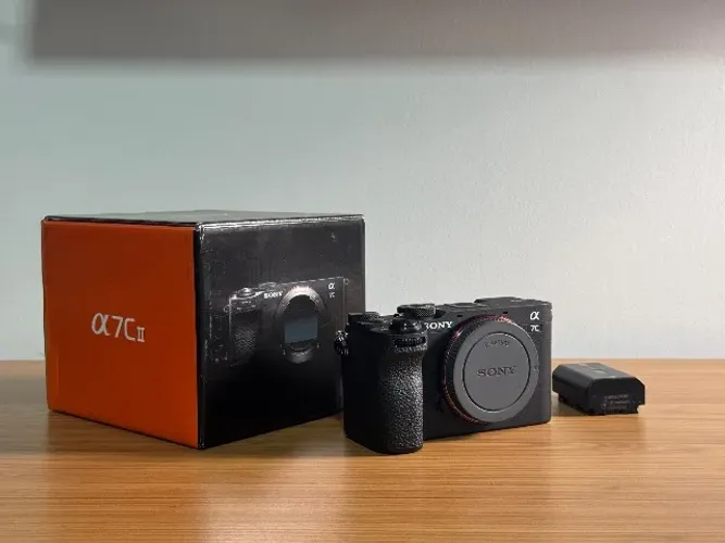 Camera Mirrorless Sony A7c Ii - Preta - Corpo