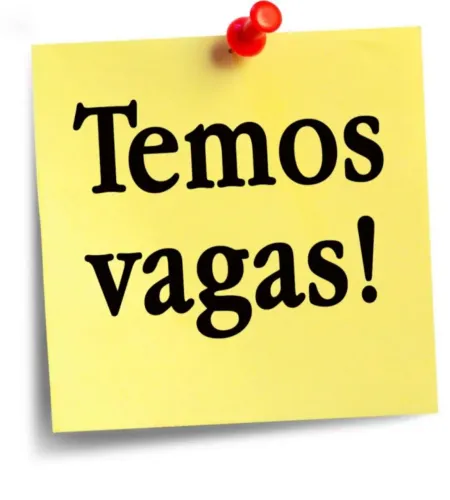 Vaga de emprego atendente