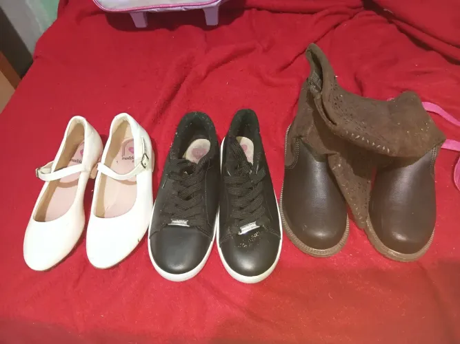 Sapatos feminino infantil 