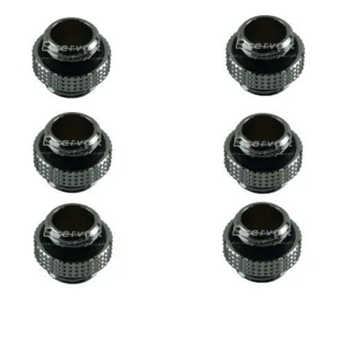 (NOVO) Kit 6x Fitting Conector g1/4 Macho/Macho Mini Bykski Water Cooler Walter Cooler