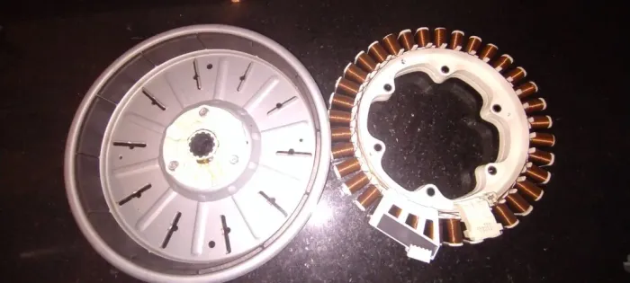 Rotor + Estator Máquina de Lavar LG 14kg Modelo LG1485ATA Original Funcionando