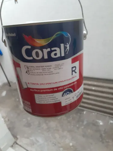 Tinta manipulada coral 