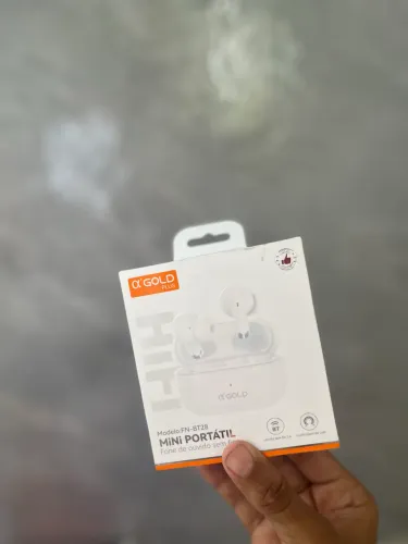 Fone de ouvido Bluetooth A?GOLD Plus - ENTREGA A DOMICÍLIO