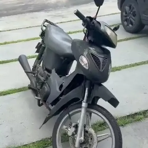 Moto Sundown modelo Web 100cc 2006 - Preta Biz