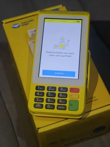 Maquininha Pago Poit Pro 3 Mercado Pago Revendedor Oficial MP na OLX!