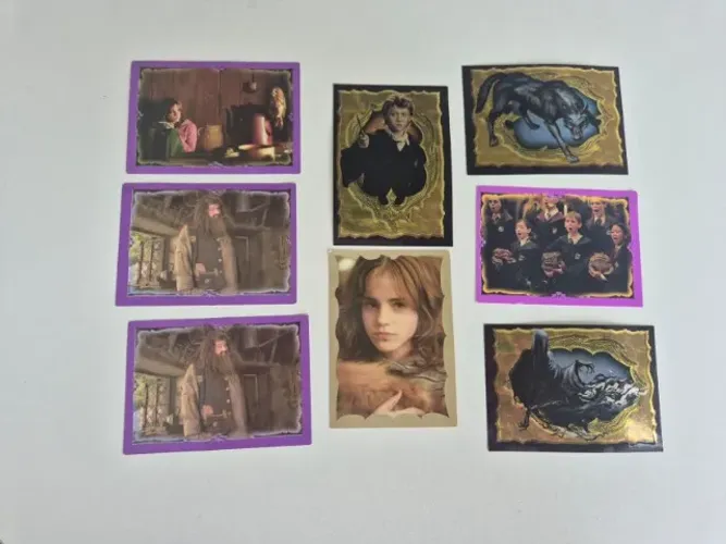 8 Figurinhas Harry Potter E O Prisioneiro De Azkaban. Panini