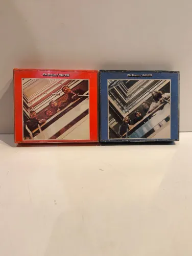 CD The Beatles - Álbuns Vermelho e Azul (LEIA A DESCRIÇÃO)