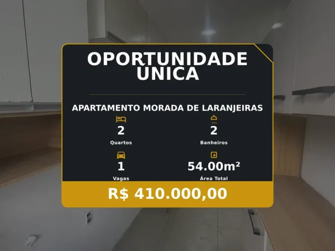 Morada de Laranjeiras: Seu novo apartamento com 2 quartos e ótima localização!