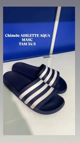 Chinelo adilette aqua