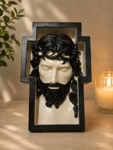 Estatueta Busto de Jesus.