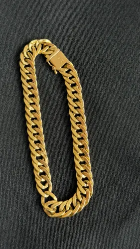Pulseira de ouro 18k 10.5 gr