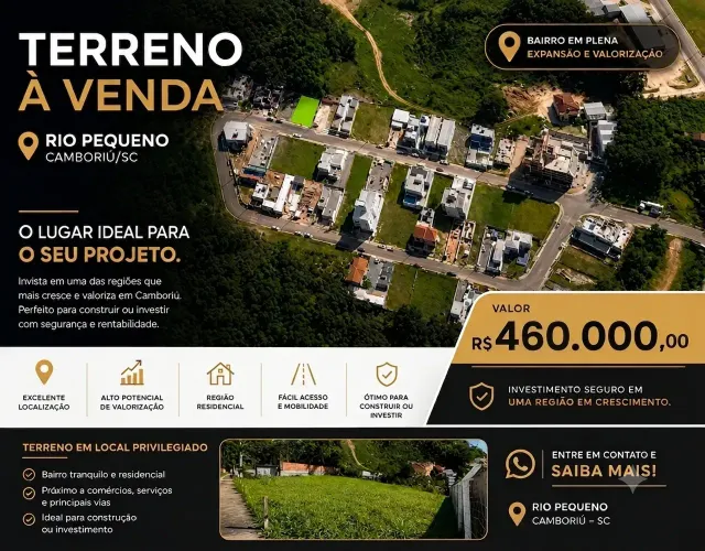 Imóvel para venda tem 300 metros quadrados em Rio Pequeno - Camboriú - SC
