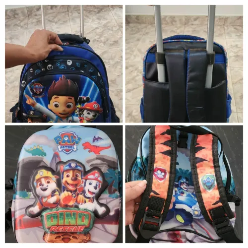 Mochila e lancheira de criança