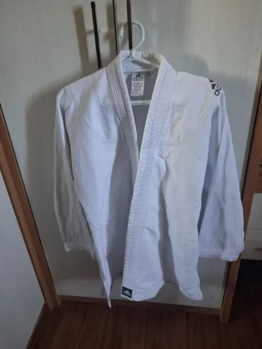 2 Kit Kimono Adidas branco adulto Tam A2