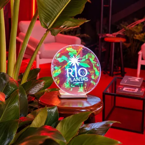 Título: Holograma Decorativo Compacto - Peça Diferenciada