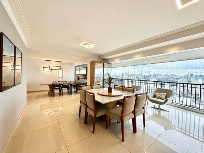 Apartamento para venda em Cambuci com 3 quartos, sendo 3 suítes, 176m²