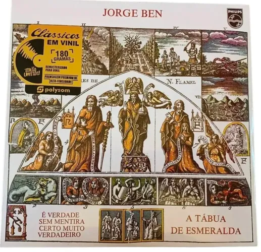 LP Vinil Jorge Ben A Tábua de Esmeralda Novo