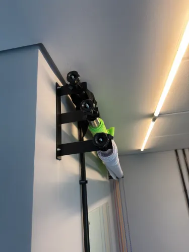 Suporte Profissional para Fundo Infinito Greika + Tecidos Inclusos