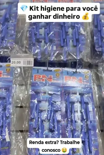 Kit higiene pessoal + entrega grátis 