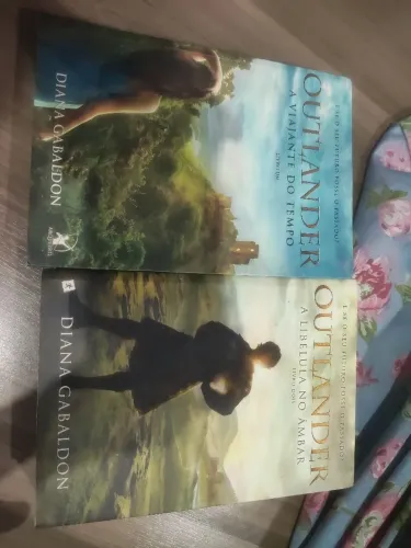 Livros Outlander - a viajante do tempo, a libélula no âmbar 