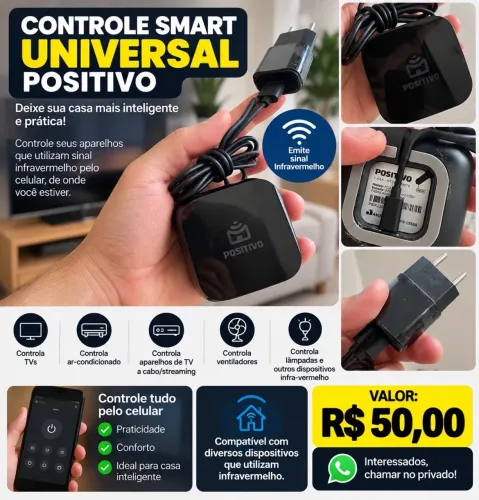 Controle Smart Universal Positivo