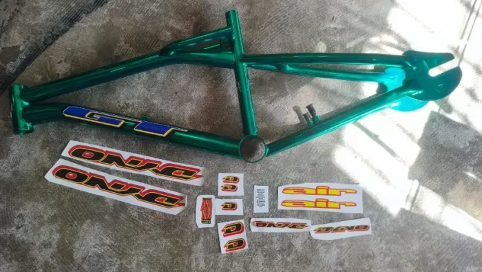 Bicicleta BMX - Quadro BMX Aro 20 Marca GT Modelo Dyno Zone Verde
