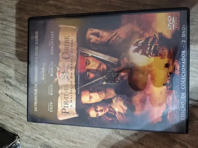 DVD PIRATAS DO CARIBE 1