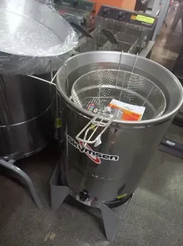 FRITADEIRA 5000W 24L AGUA E OLEO SKYNSEM NOVA