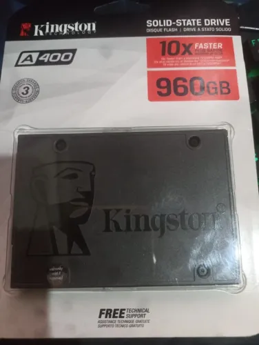 SSD Kingston 960gb-Novo, lacrado. Somente retirada