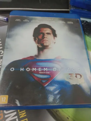 Blu Ray homem de aço Henry cavvil