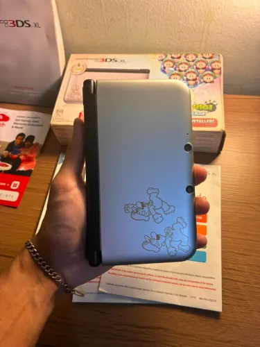 Nintendo 3DS XL Mario & Luigi Edition CIB Completo na Caixa