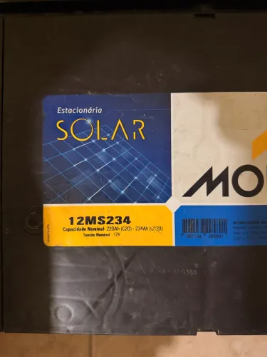 Inversor solar híbrido e baterias off Grid
