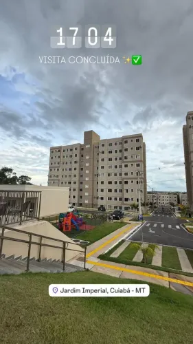 Imóvel para aluguel possui 40 metros quadrados com 2 quartos em Jardim Imperial - Cuiabá -