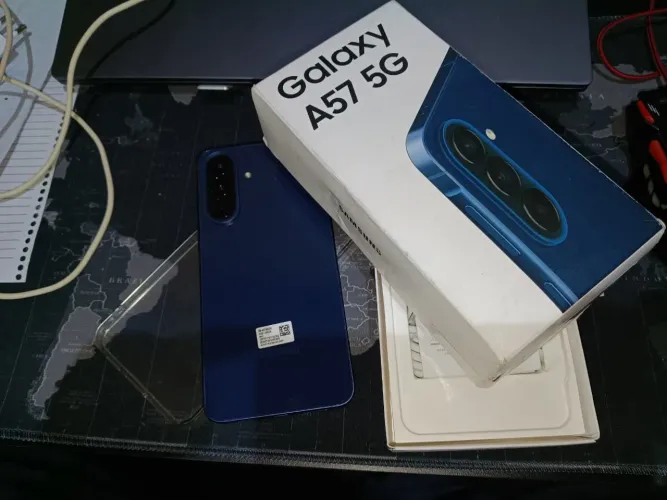 Samsung A57 - 256gb- C/ caixa e NF<br><br>Caixa + Nf