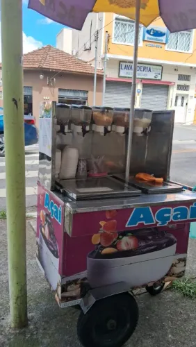 Carrinho de Açai