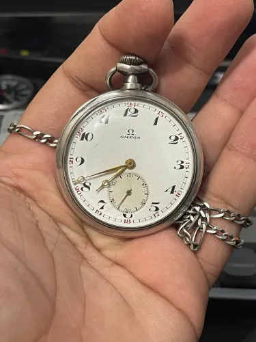 Relógio de bolso Omega