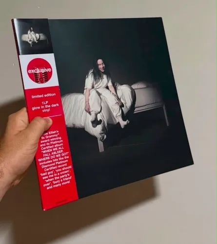 Billie Eilish - When We Fall Asleep, Where do we Go? [Vinil Fluorescente com OBI]