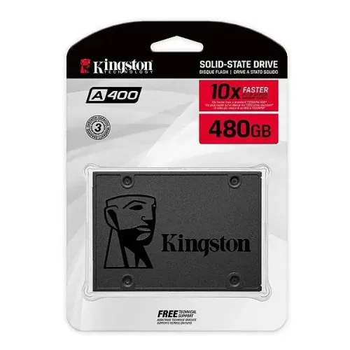 SSD Kingston 480GB sata III A400 - Novo lacrado