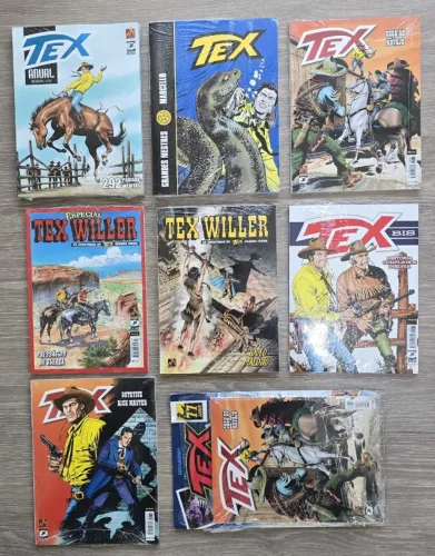 Tex / Tex Anual / Tex Bis / Tex Willer / Tex Grandes Mestres (Ed. Mythos)