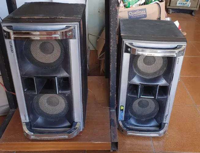 Caixas De Som acústica Sony Genezi Ss-gnx900 (no Estado / Para Restaurar Ou Peças)