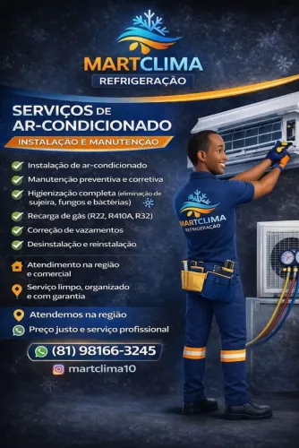 Promoção instalação e Limpeza  Split 
