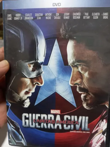 DVD CAPITÃO AMÉRICA GUERRA CIVIL