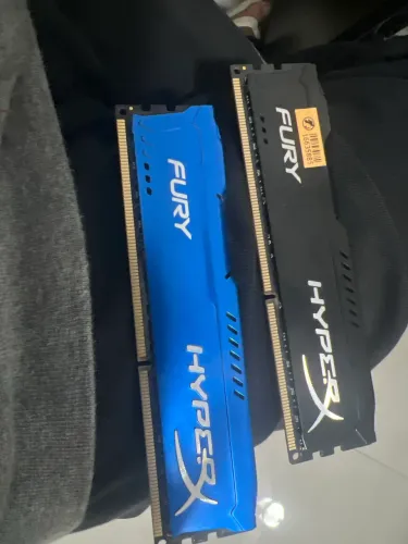 MEMÓRIA RAM HYPERX 2 PENTES DE 8GB