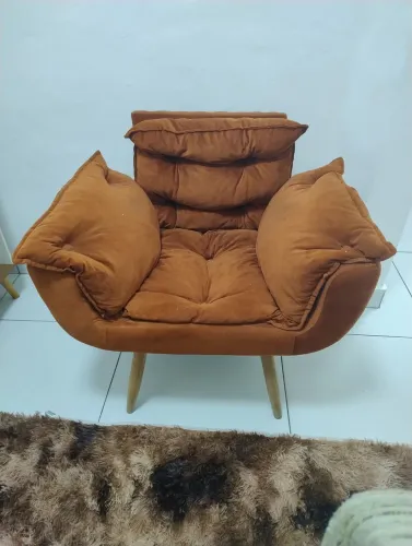Poltrona Opala Terracota Mais 2 Tapetes 2x1.40
