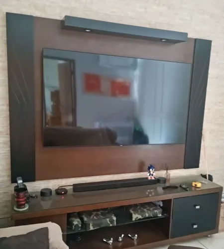 Rack para TV com Painel / com Rodinhas