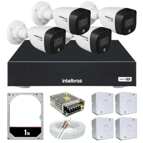KIT CFTV INTELBRAS