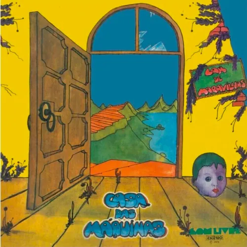 Vinil LP CASA DAS MÁQUINAS - LAR DE MARAVILHAS (AMARELO)